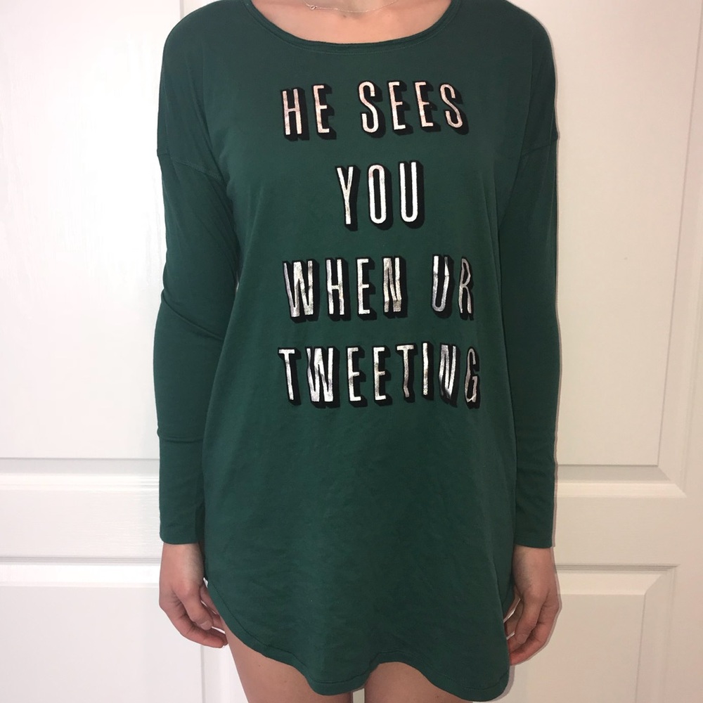 Cozy VS sleep shirt